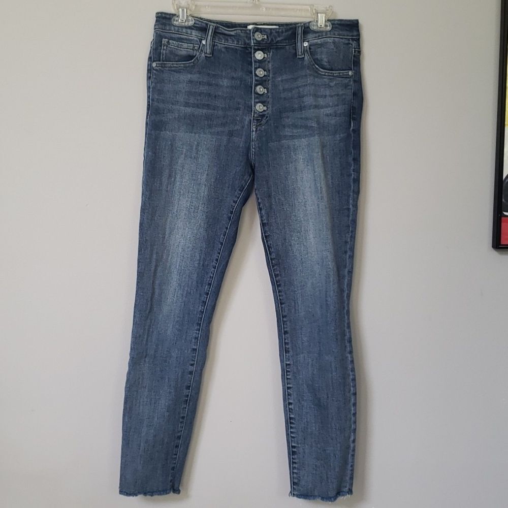 Sundance Stonefield Conrad High Rise Ankle Jeans Morgan wash denim sz 30